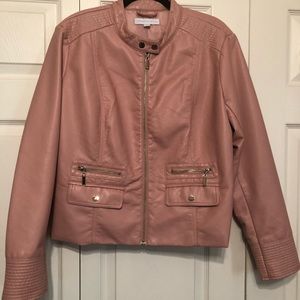 Pink Pho leather jacket